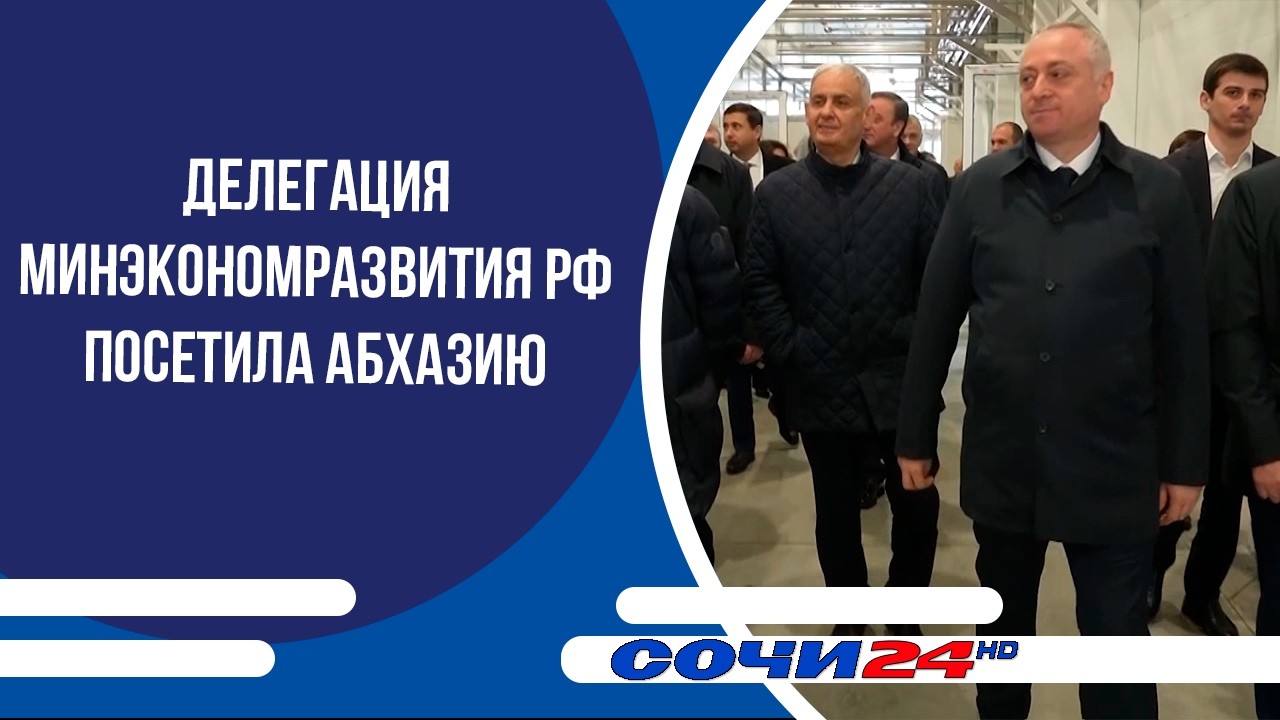 Делегация Минэкономразвития РФ посетила Абхазию