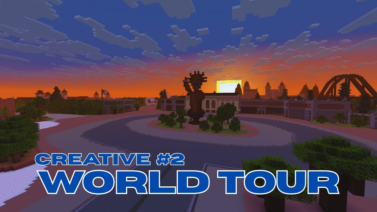 Minecraft Amusement Park Tour Update 2