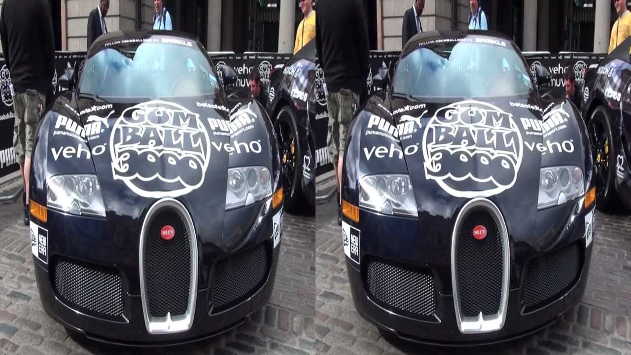Gumball 3000 in 3D - 2011 London start day - YT3D Stereoscopic 3D video