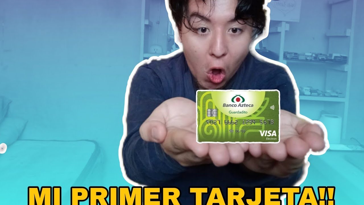 MI PRIMERA TARJETA DE DEBITO 😱