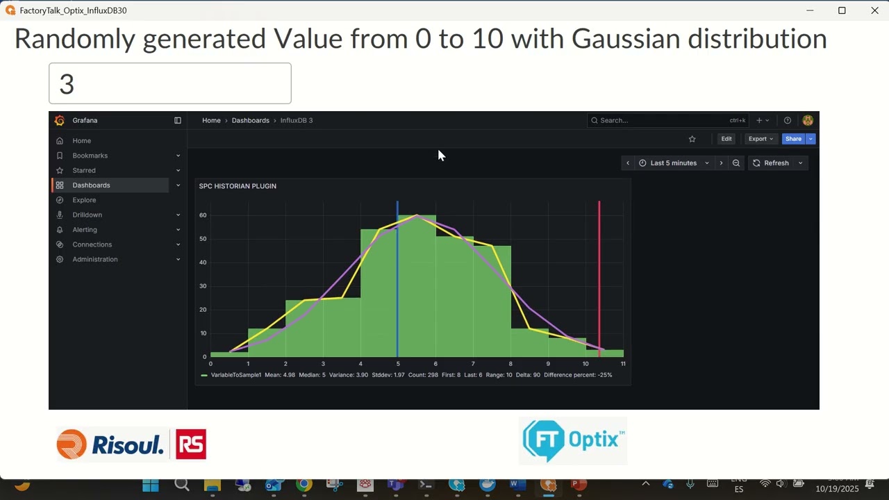 InfluxDB 3.0 in FactortyTalk Optix