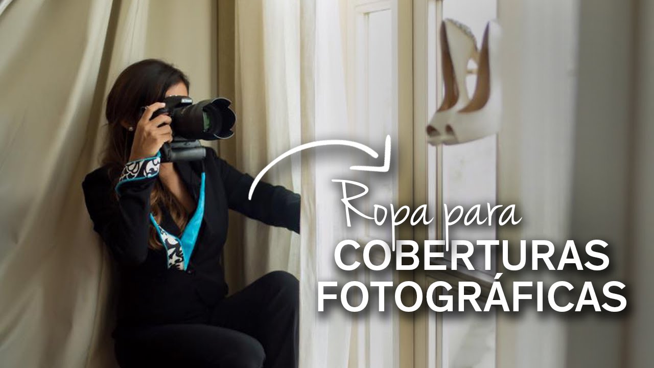 Ropa para coberturas de bodas y producciones fotográficas
