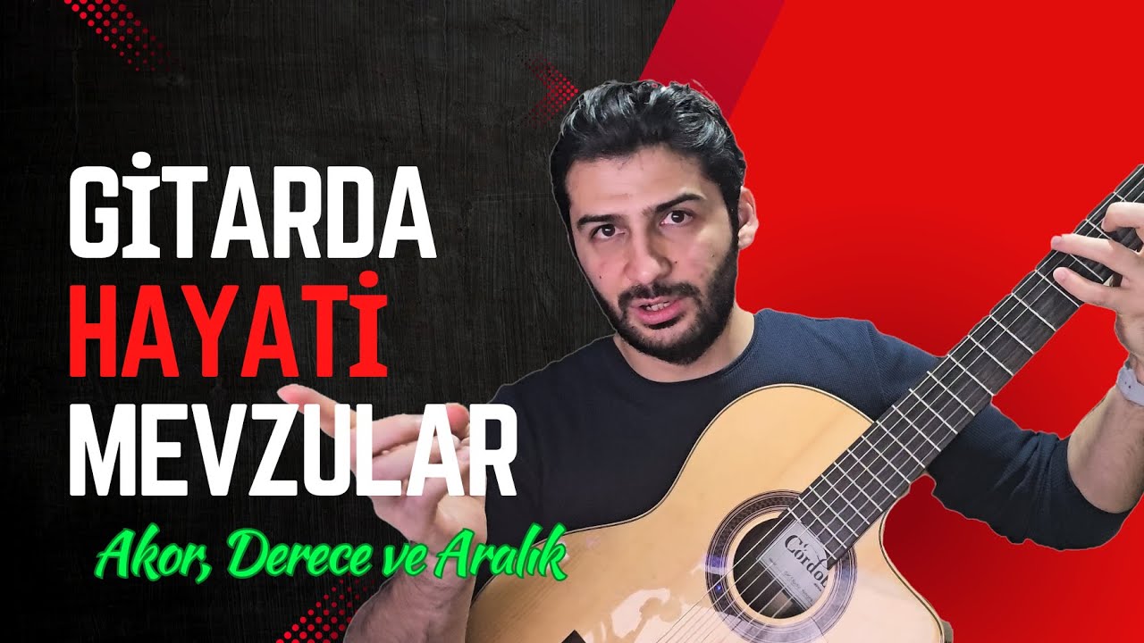 Mantıksal Gitar Dersi 4: Akor, Derece ve Aralık