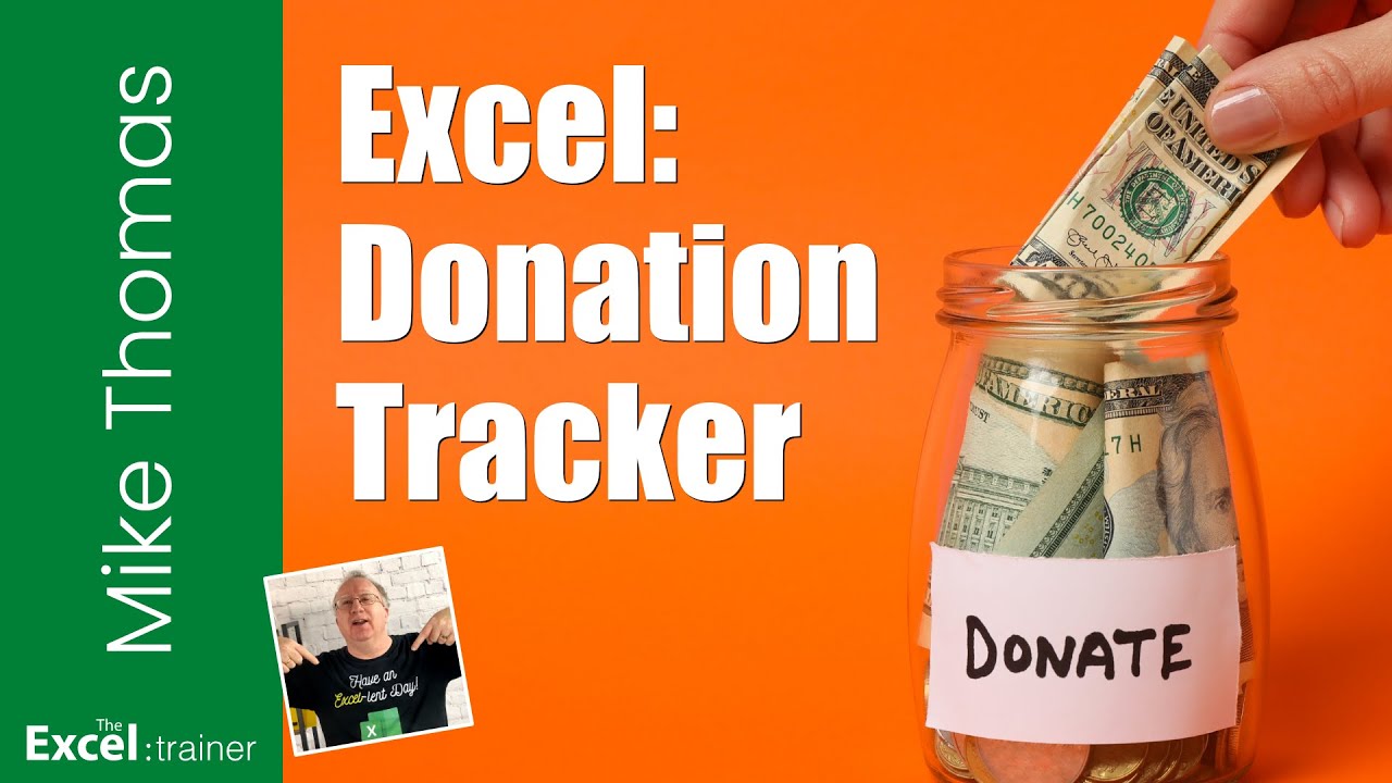 Excel Donation Tracker &ndash; See Donations, Progress & Goals at a Glance (inc. FREE Download)