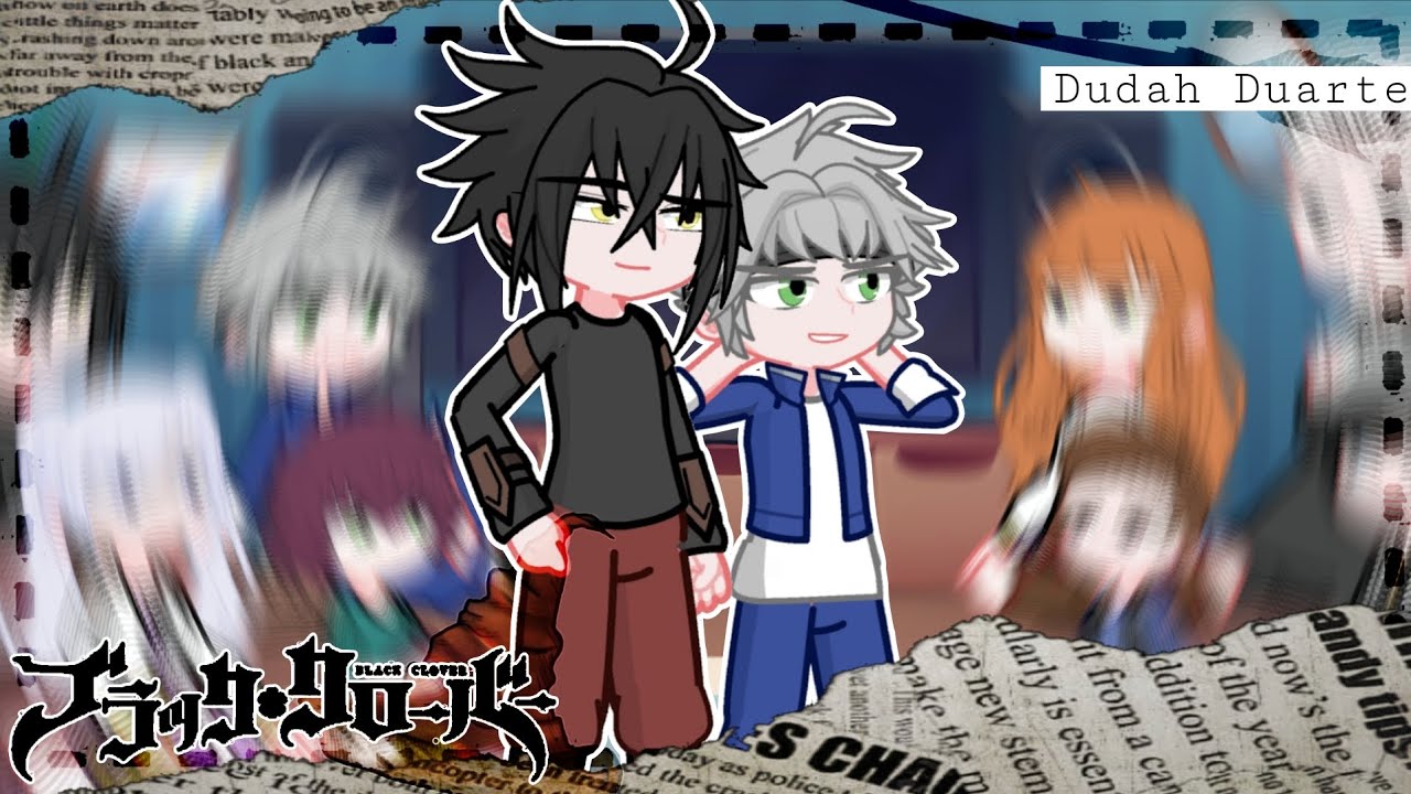 [🍀] Past Hage village (+ Noelle/Mimosa) react to future (Black Clover) // 2x speed | 🇧🇷|🇺🇸 | GL2 [🍀]