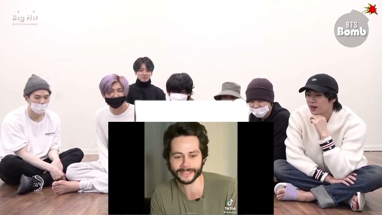 bts reaction bp tiktok