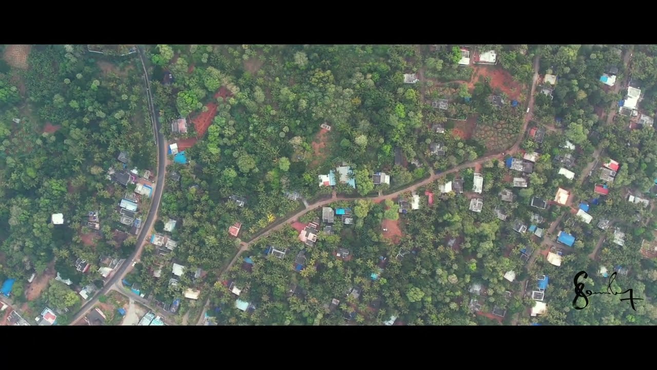 Parakkanvilai Village | Helicam Aerial View | Drone Shorts Sandeepsandy