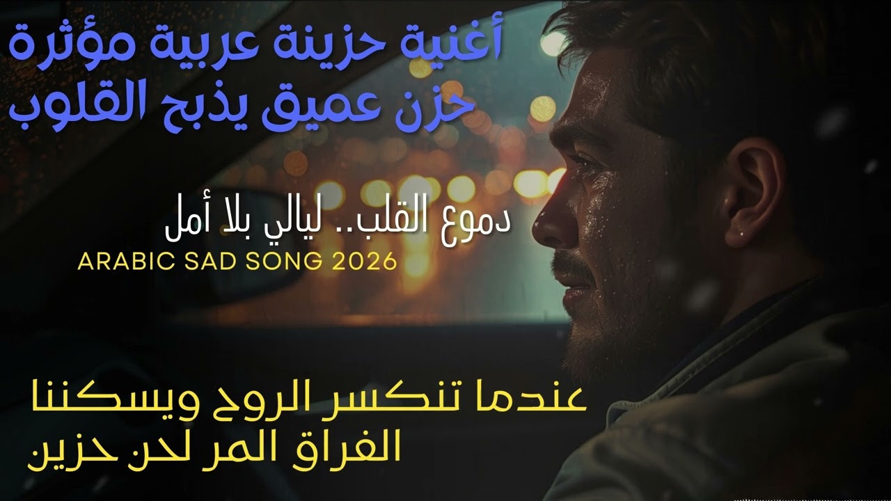 صرخة صمت حزينة: عندما تنكسر الروح ويسكننا الفراق المر لحن حزين… ليالي بلا أمل | Arabic Sad Song