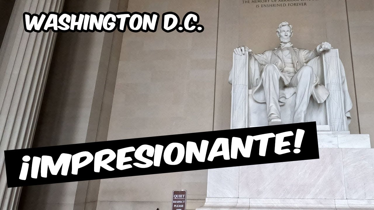 🇺🇸  MEMORIAL de LINCOLN Tienes que VERLO para CREERLO!