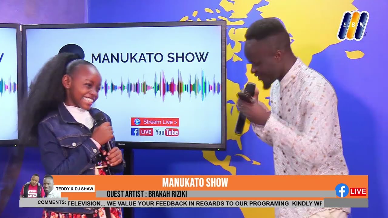 BRAKAH RIZIKI - LIVE INTERVIEW ON EBN TV (MANUKATO SHOW ) 16TH JUNE 2023 .