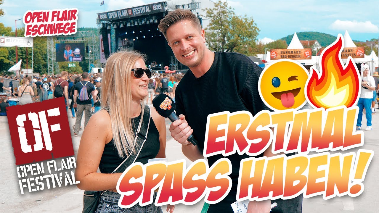 Erstmal SPASS HABEN 😜🔥 Straßenumfrage OPEN FLAIR ESCHWEGE
