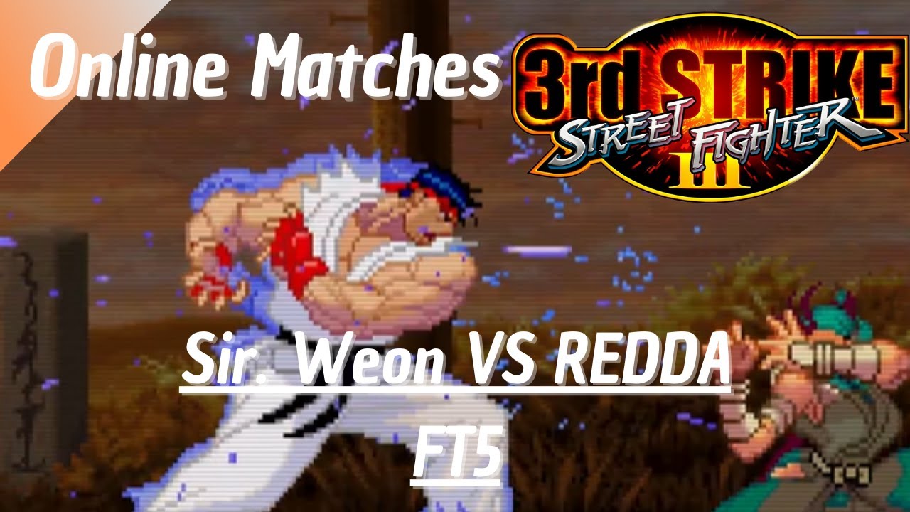 Street Fighter III: 3rd Strike (Fightcade 2) - Sir. Weon(RY) VS REDDA(IB) (FT5)