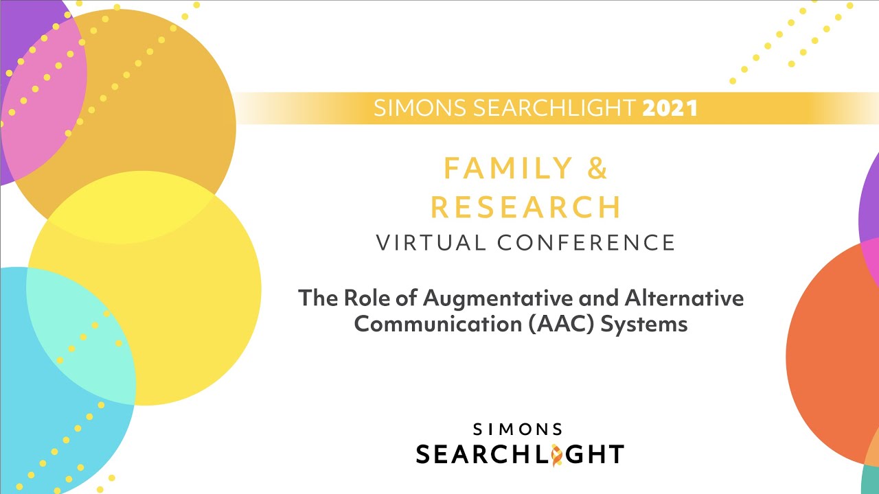 General Session Day 2 | The Role of Augmentative and Alternative Communication (AAC) Systems and Q&A