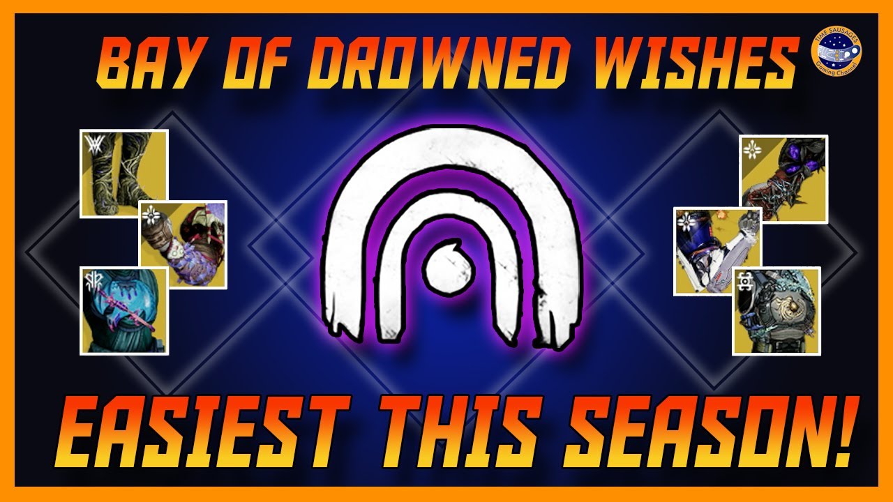 Average Players! Bay Of Drowned Wishes Is The Easiest Legend Lost Sector This Season In Destiny 2!