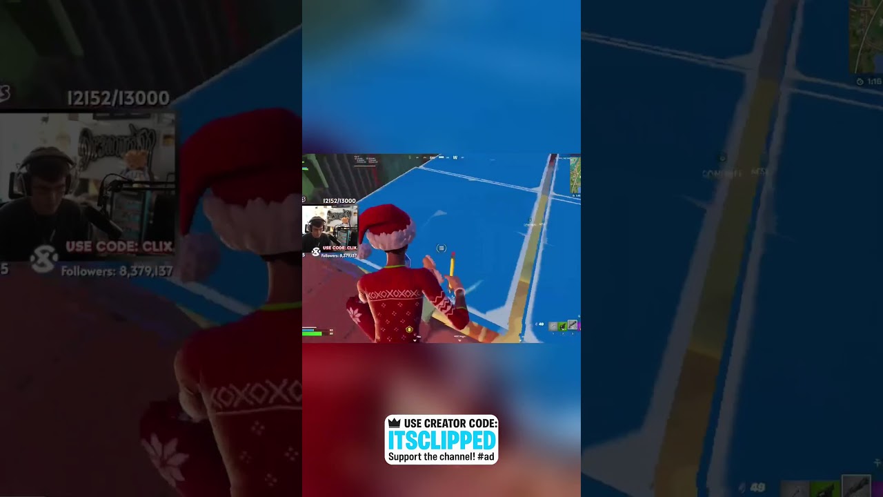 Did clix get outplayed by eomzo in this intense duel? 😱