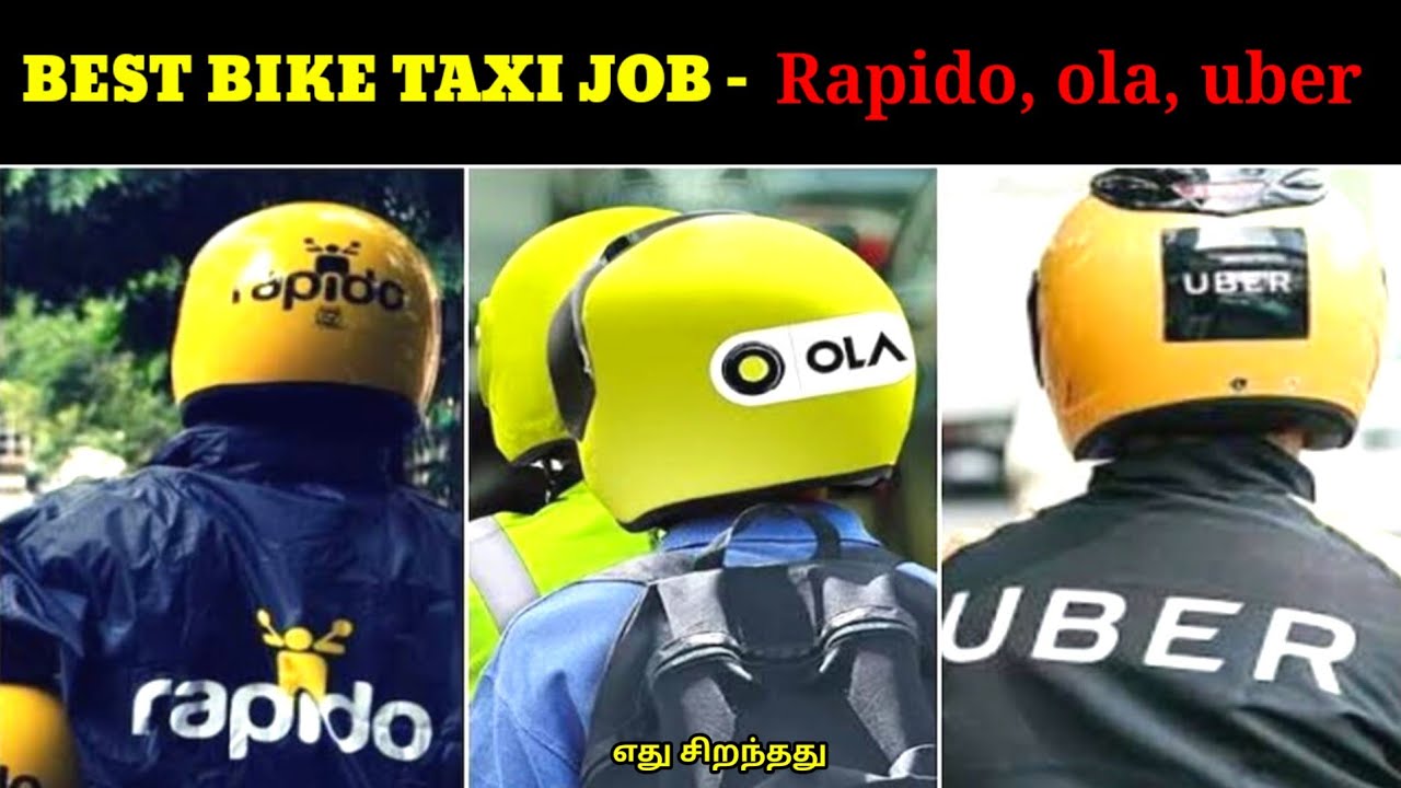 Best bike taxi job rapido,ola,uber 2024 & which one is better to earn up to 2000? #rapido #biketaxi