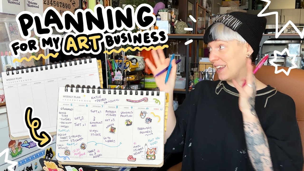 ART TIPS ✦ managing my full-time art business | self employed illustrator