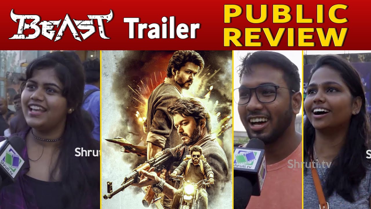 #Beast Trailer Theatre Response | Vijay | Beast Trailer Public Review | Beast Trailer Public Rection