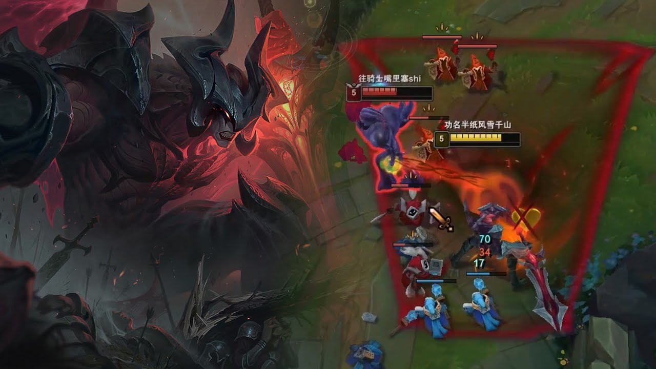 XIAOMING : RANK 1 CRAZY AATROX VS. ZAC