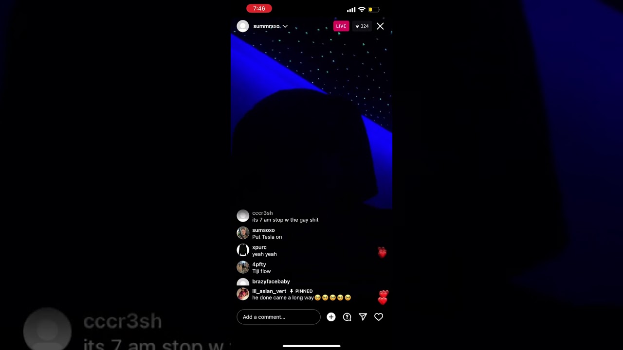 Summrs IG Live 2/1/23 Playing old songs