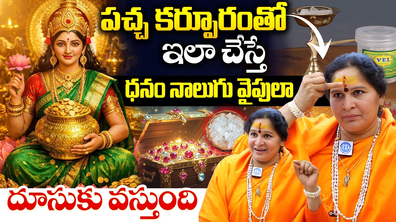 పచ్చ కర్పూరం గురించి 100లో 99 మందికి తెలియని రహస్యాలు | MahaVidyananda Giri Mathaji | Pacha Karpuram