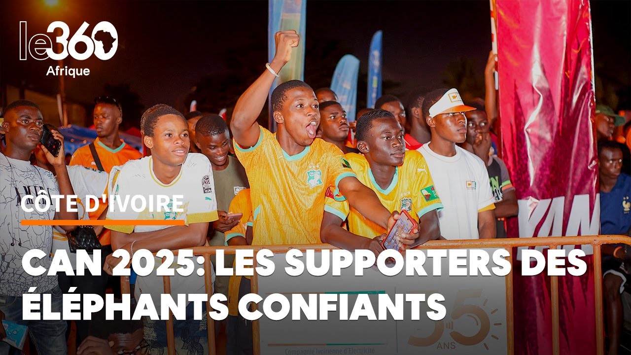CAN 2025. &Eacute;l&eacute;phants et Lions dos &agrave; dos: les supporters ivoiriens gagnent en confiance