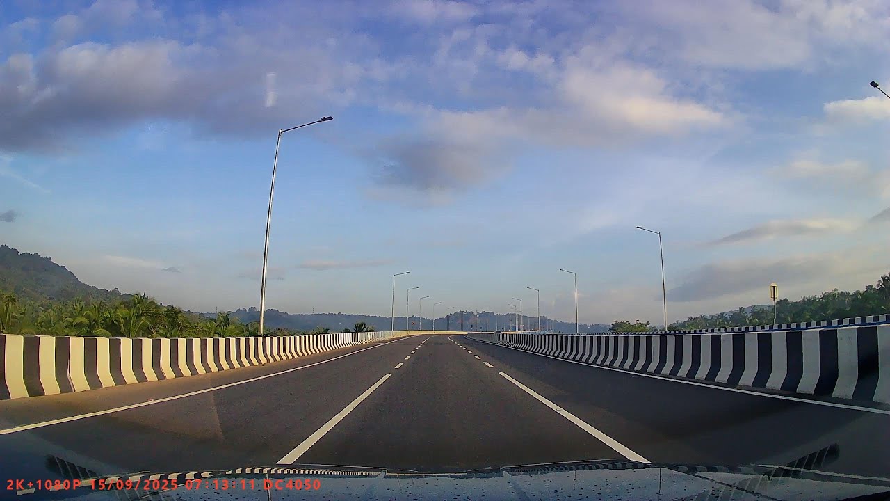 Driving on the New Vattapara Viaduct | Valanchery Bypass NH 66 Kerala (4K Dashcam)