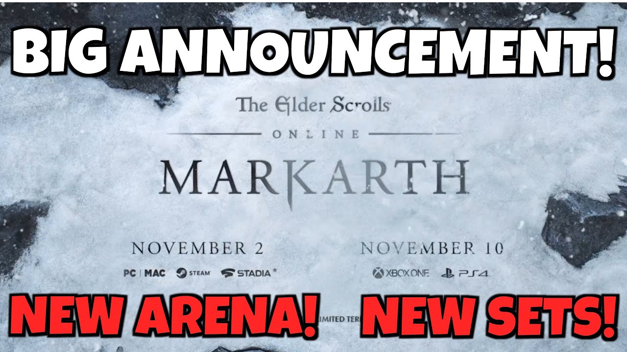 Update 28 - Markarth DLC - LOTS OF NEW INFO! BIG ANNOUNCEMENT | The Elder Scrolls Online