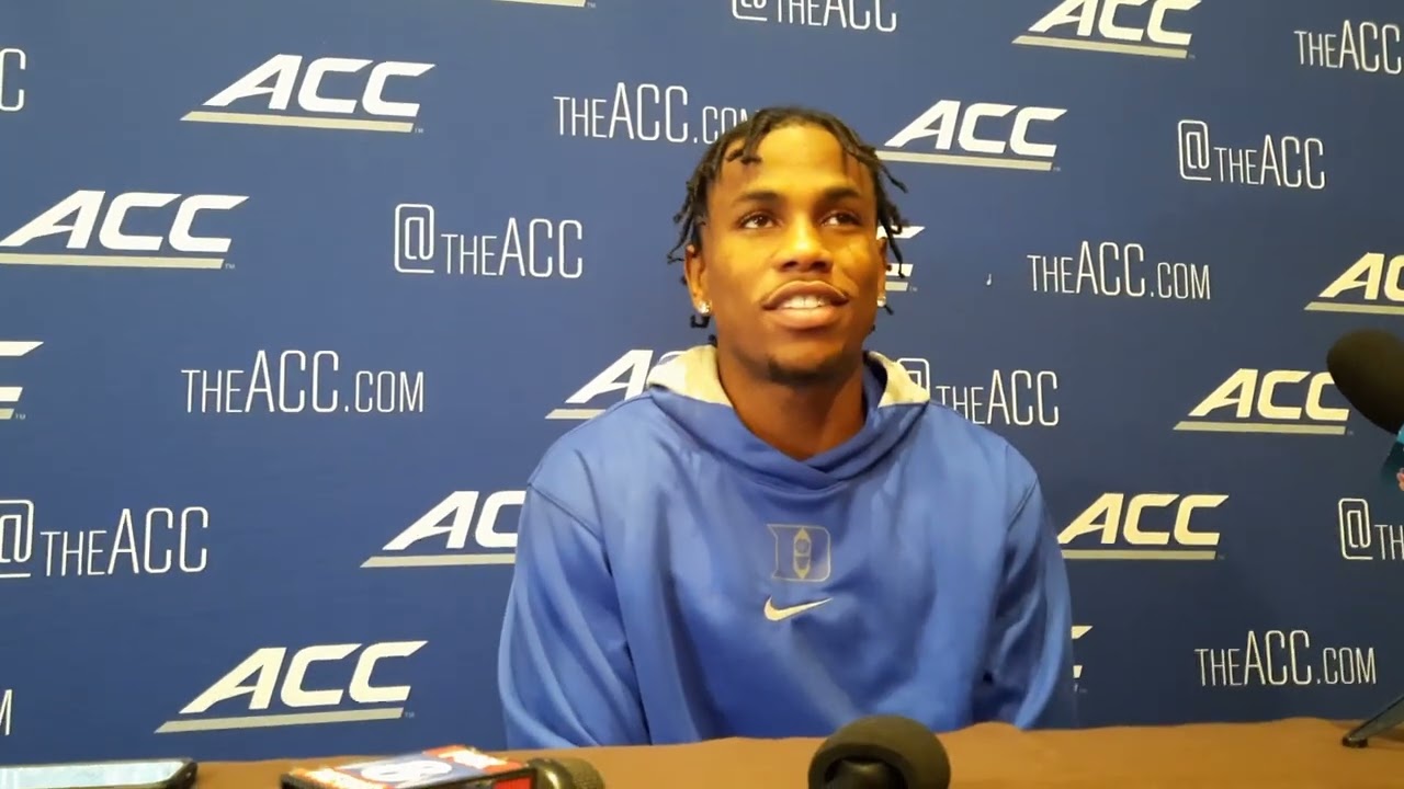 Duke Captain Jeremy Roach from ACC Media Day