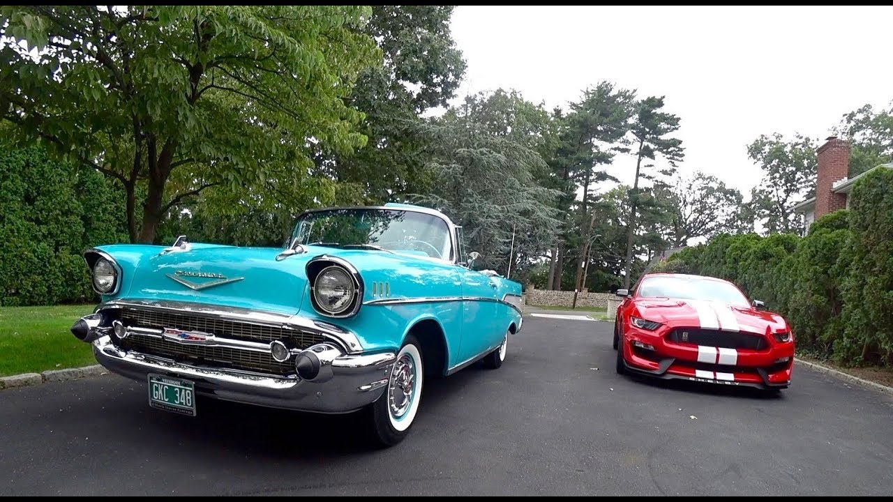 1957 Chevy Bel Air Test Drive & What's it like to drive a 50's car.