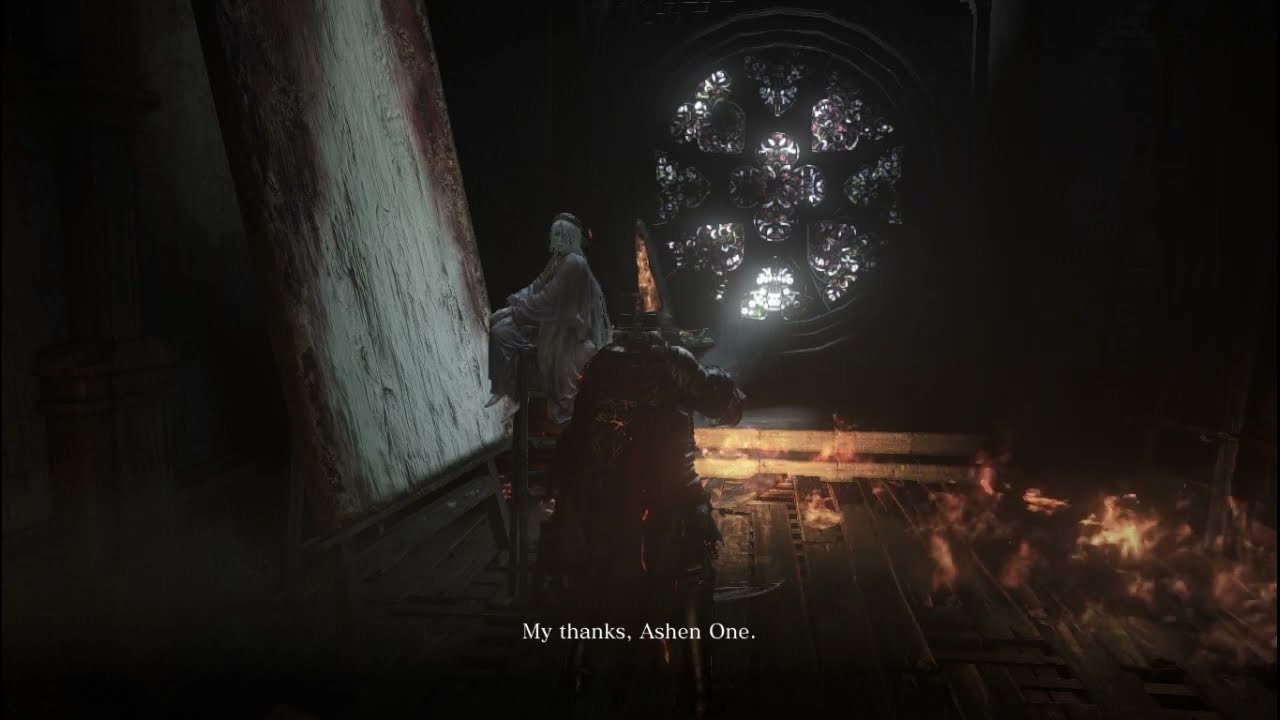 45 - Ashes of Ariandel Ending - Ds3 playthrough