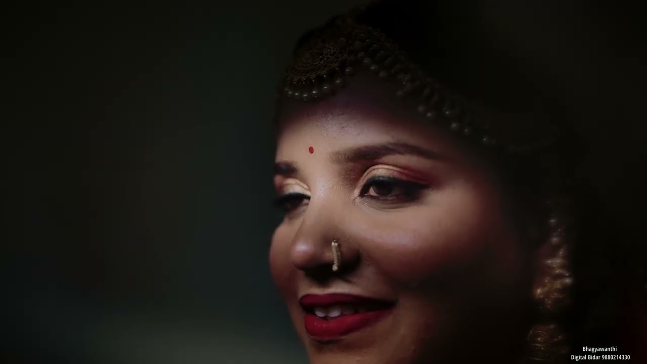 Best wedding video highlights in jyothi with omling swamy by bhagyawanthi films Bidar 9880214330