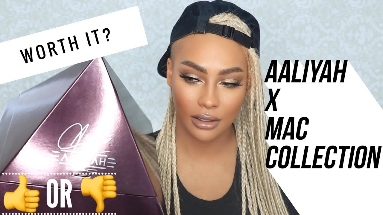 AALIYAH FOR MAC REVIEW SWATCH TUTORIAL | SONJDRADELUXE