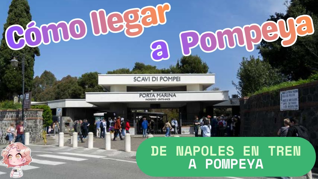 Como ir a Pompeya por tu cuenta desde el puerto de cruceros de Nápoles