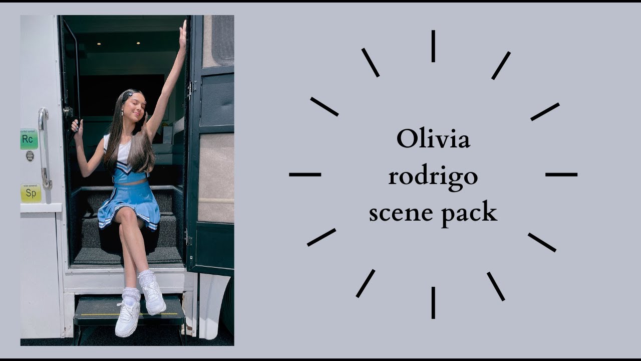 Olivia Rodrigo editing scenepack