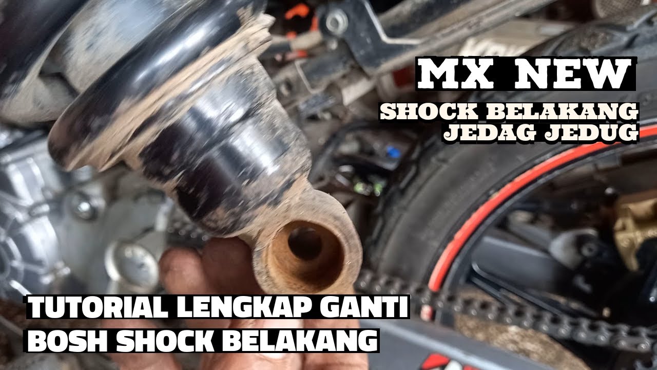 CARA GANTI BOSH SHOCK JUPITER MX MUDAH DAN TIDAK RIBET | CARA MEMPERBAIKI SHOCK BELAKANG JUPITER MX