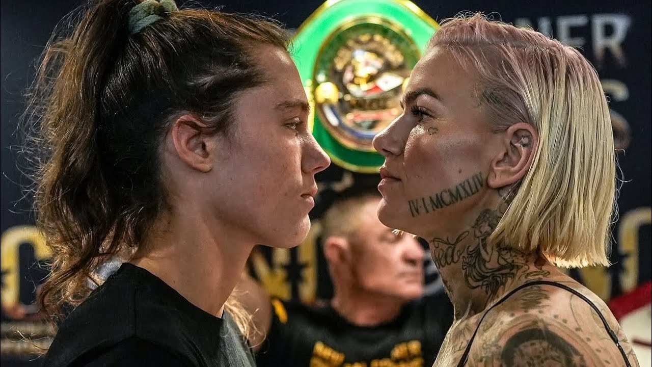 Macca Jean Vs Chloe Chaos WBC Australasia Super Welterweight Gold. 