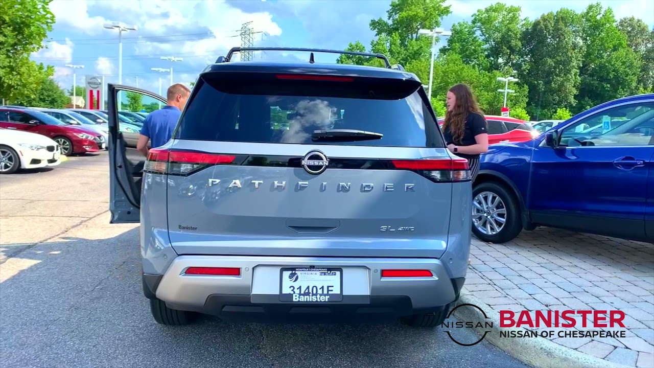 The 2022 Nissan Pathfinder at Banister Nissan!