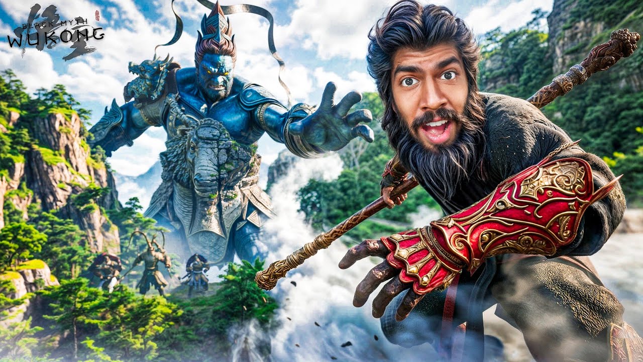 I Became the MONKEY KING in Black Myth Wukong 🐒!! Part 1