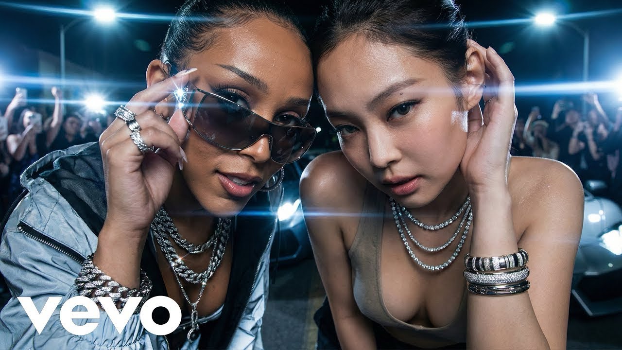 NIGHT RIDERS – Doja Cat 🌙🏍️ | Dark Pop / Trap Lyrics Video
