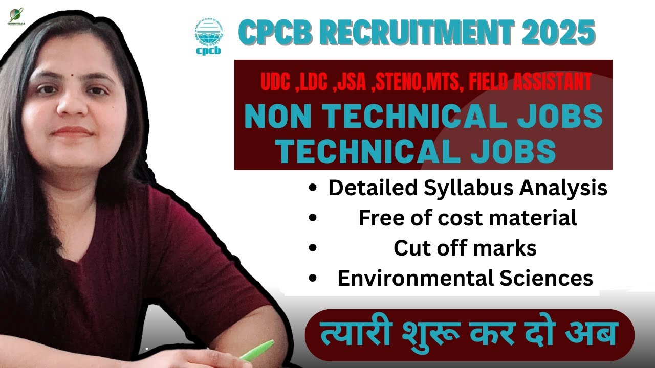 CPCB Scientist B Exam Preparation: Detailed Guide for Technical & Non-Technical Roles