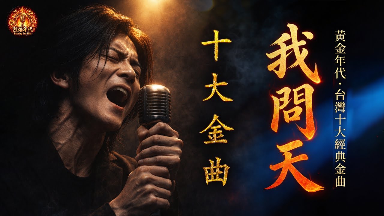 [黃金年代 - 十大金曲] Top 10 首看透人生的台語金曲 【我問天 / 心狠手辣/ 今生愛過的人/ 男人情女人心/ 雲中月圓】