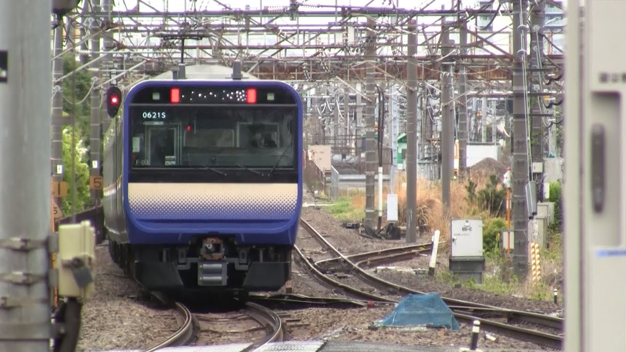 平日朝の横須賀線・湘南新宿ライン・相鉄･ＪＲ直通線武蔵小杉駅2021年版（字幕入り）