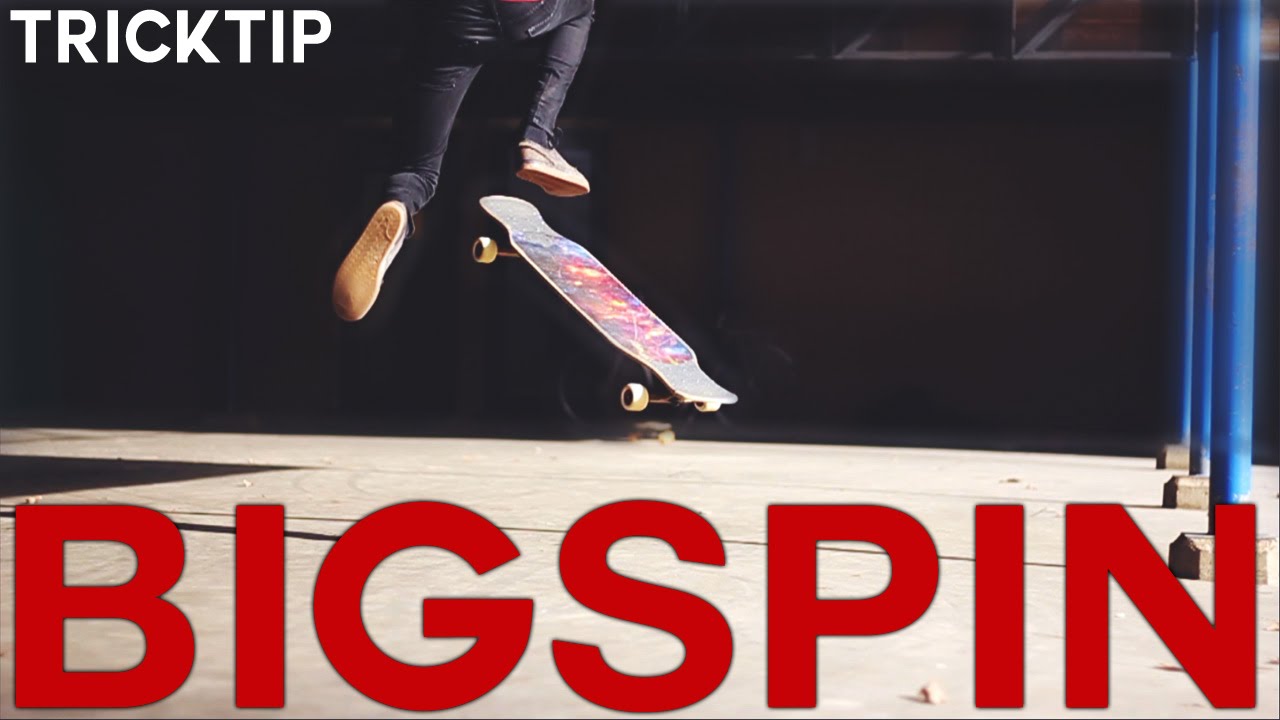 LONGBOARD TRICK TIP | Bigspin