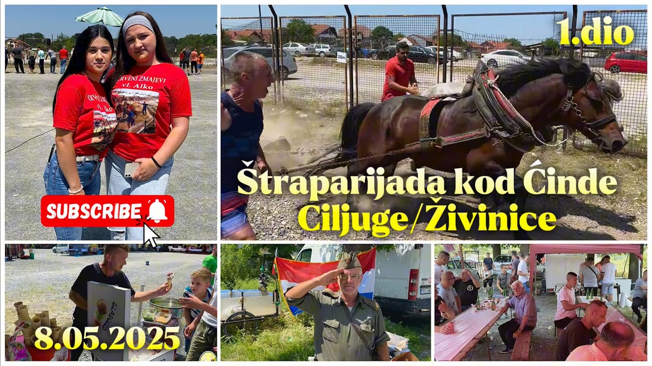 Štraparijada kod Ćinde Ciljuge/Živinice 1.dio muz; Lijepi San /8.06.2025/