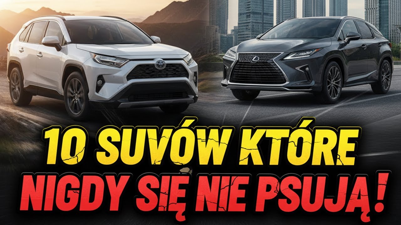 TOP 10 SUVY KT&Oacute;RE NIGDY SIĘ NIE PSUJĄ! KUPUJ W CIEMNO!