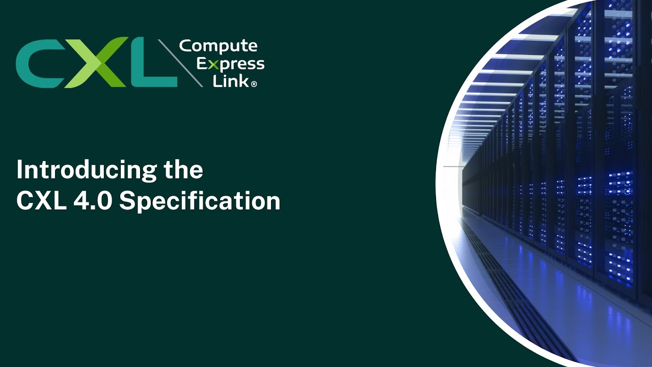 Introducing the CXL 4.0 Specification Webinar