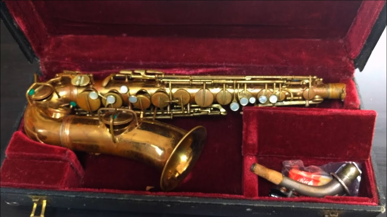 100年前のヴィンテージサックスを修理してみた。【前編】I restored the 100 year old vintage saxophone.