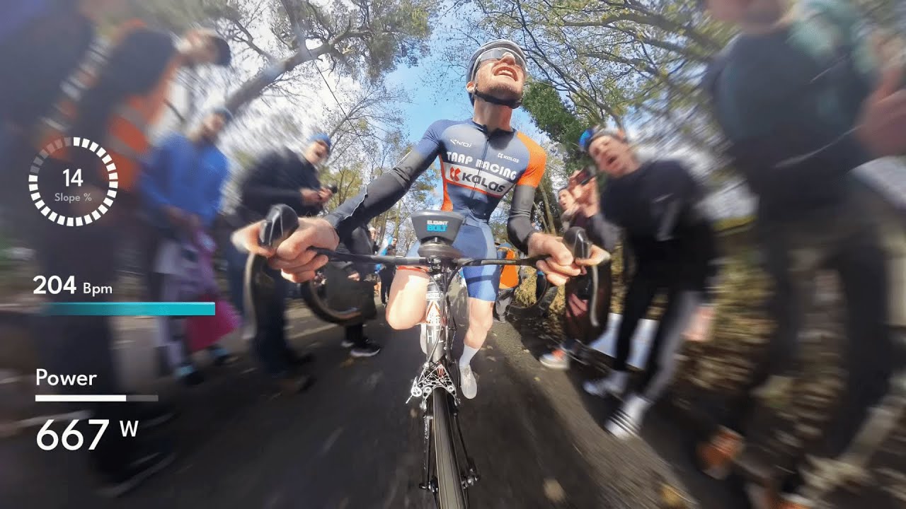 National Hill Climb Championship - Winning Ride (With power)