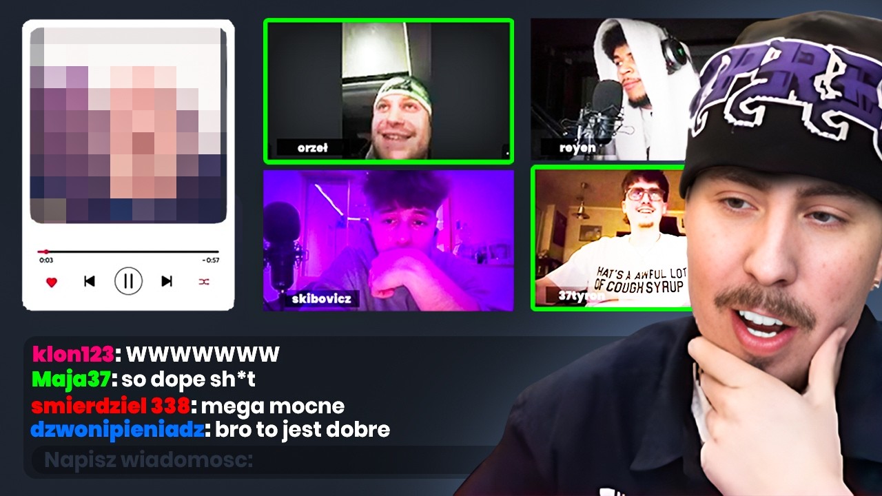 SONGWARS ale raperzy to moi Widzowie